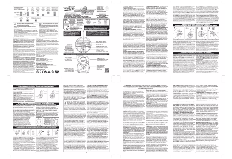 Page 1 de la notice Manuel utilisateur Spin Master Air Hogs Atmosphere Axis