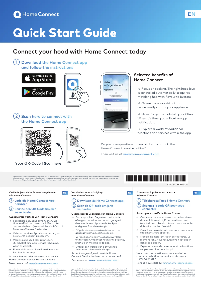 Page 1 de la notice Manuel utilisateur Bosch DWK67FN20