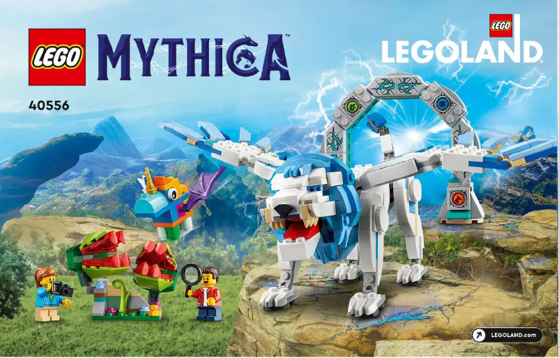 Page n°1 - Manuel utilisateur Lego Mythica 40556