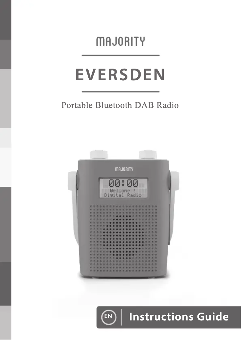 Page 1 de la notice Manuel utilisateur Majority Eversden
