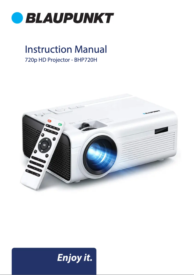 Page 1 de la notice Manuel utilisateur Blaupunkt BHP720HS