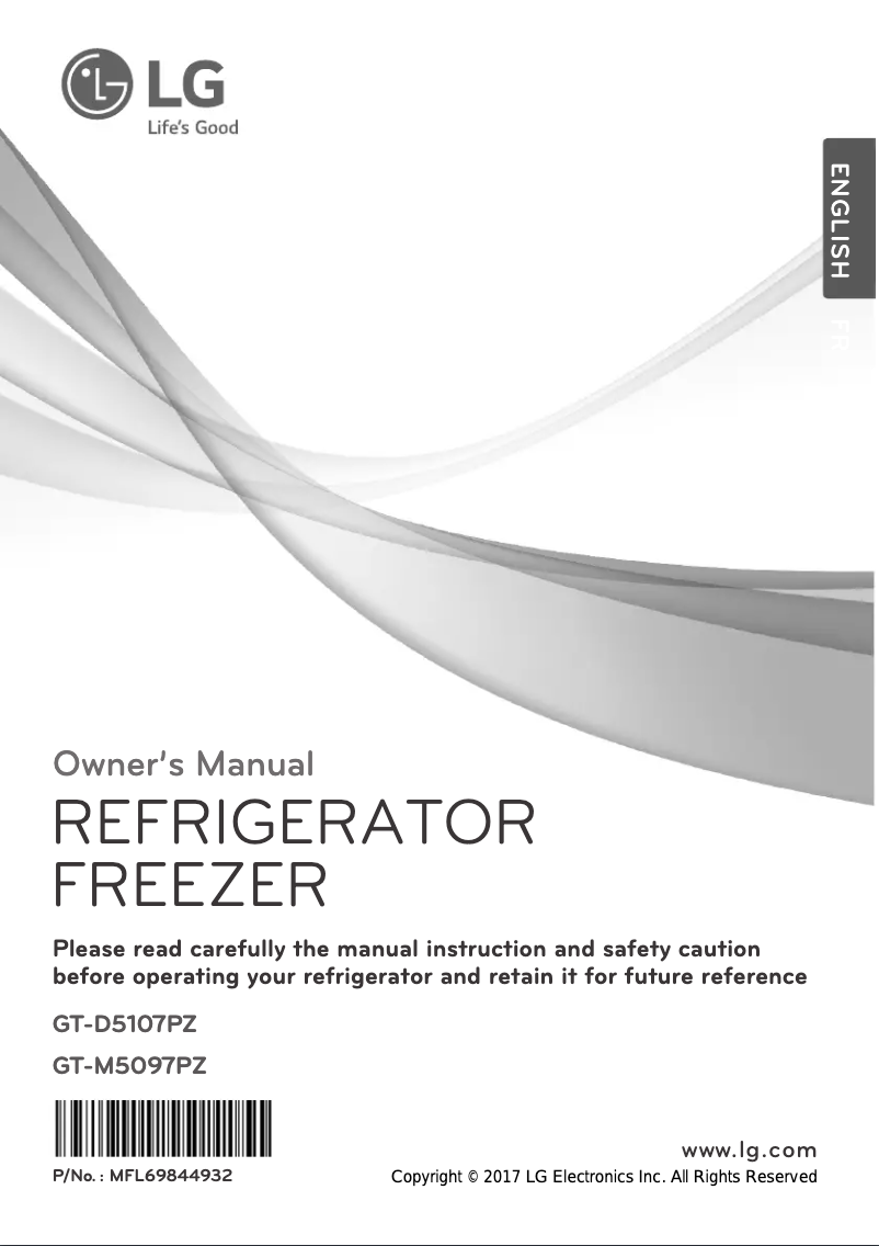 Image de la première page du manuel de l'appareil GT-M4807PZ