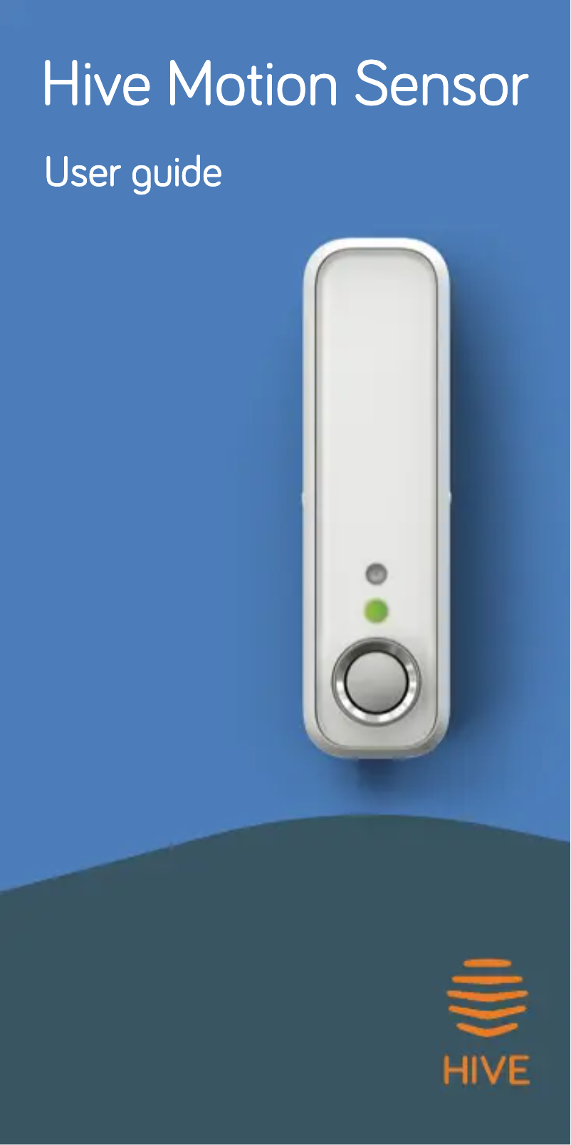 Image de la première page du manuel de l'appareil Motion Sensor