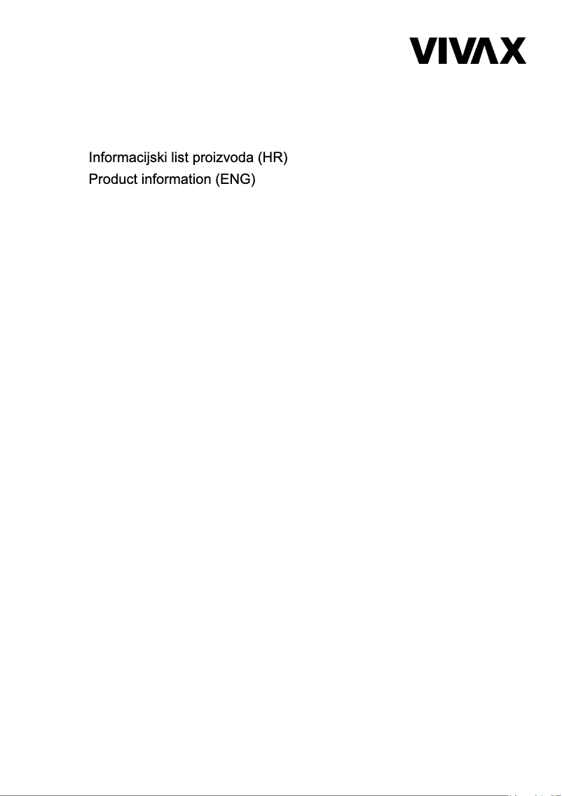 Image de la première page du manuel de l'appareil CHO-60PT100T X