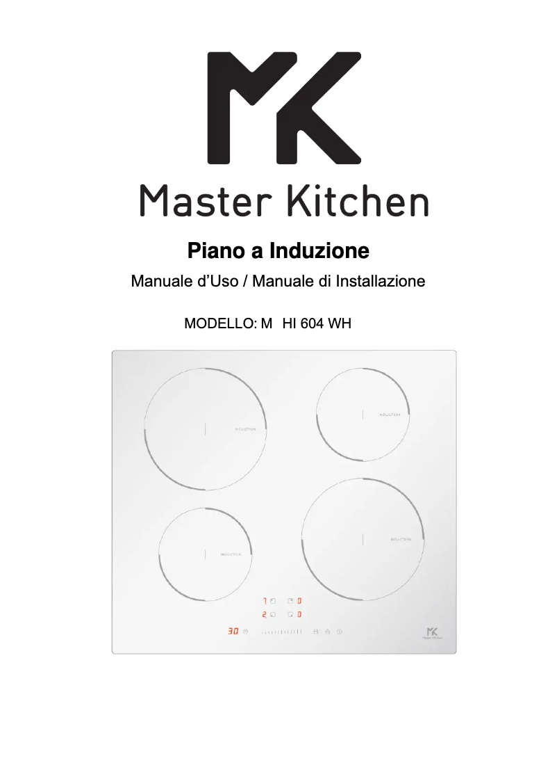 Image de la première page du manuel de l'appareil MKHI 604 WH