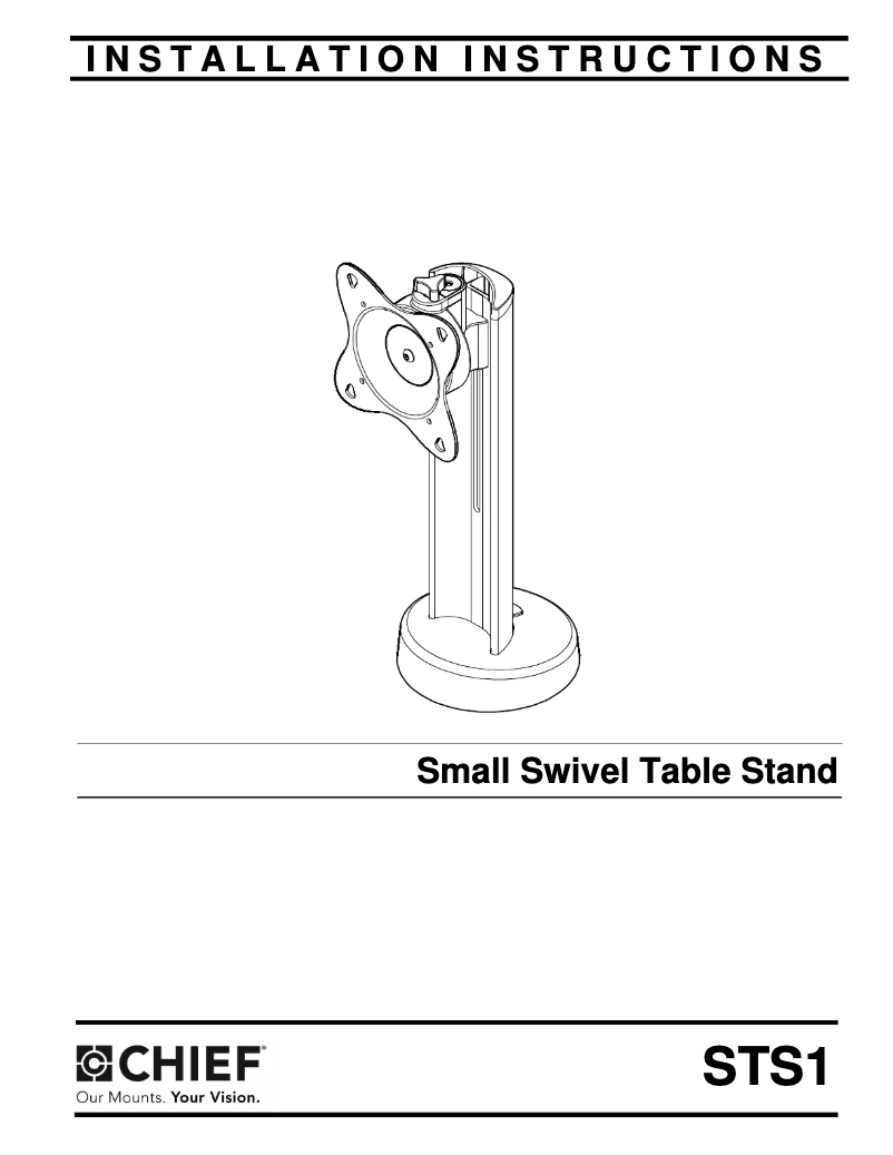 Image de la première page du manuel de l'appareil STS1