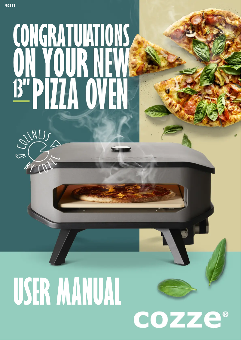Page n°1 - Manuel utilisateur Cozze 90551