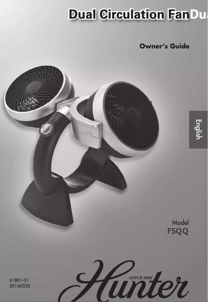 First page image of the manual for FSQQ