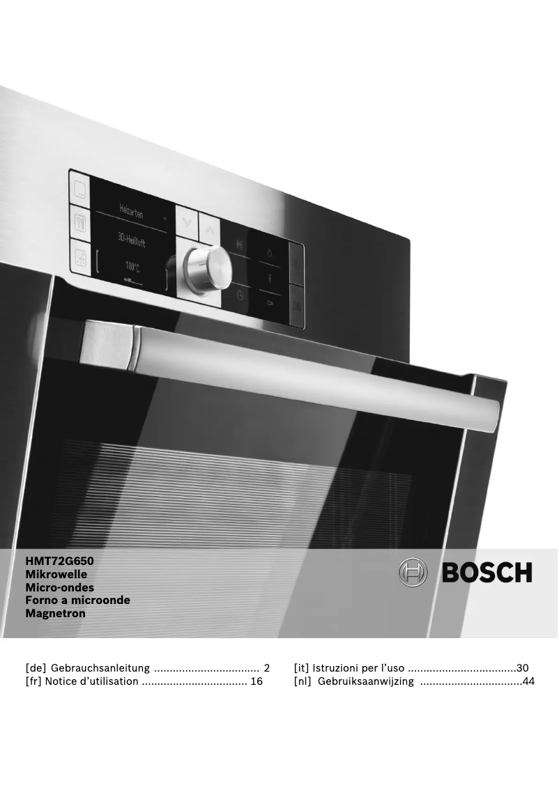 Image de la première page du manuel de l'appareil HMT72G650