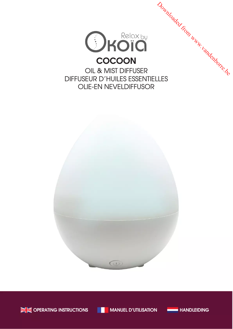 Page n°1 - Manuel utilisateur OKOIA Cocoon