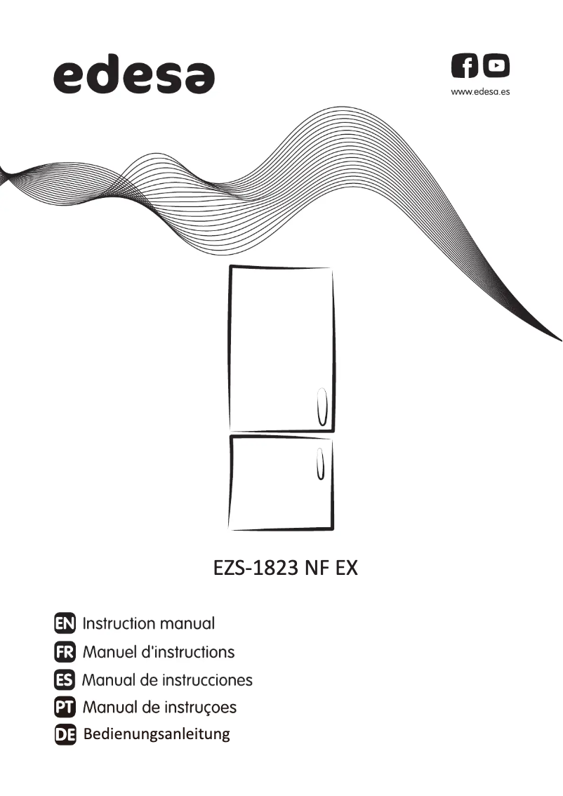 Page n°1 - Manuel utilisateur Edesa EZS-1823 NF EX
