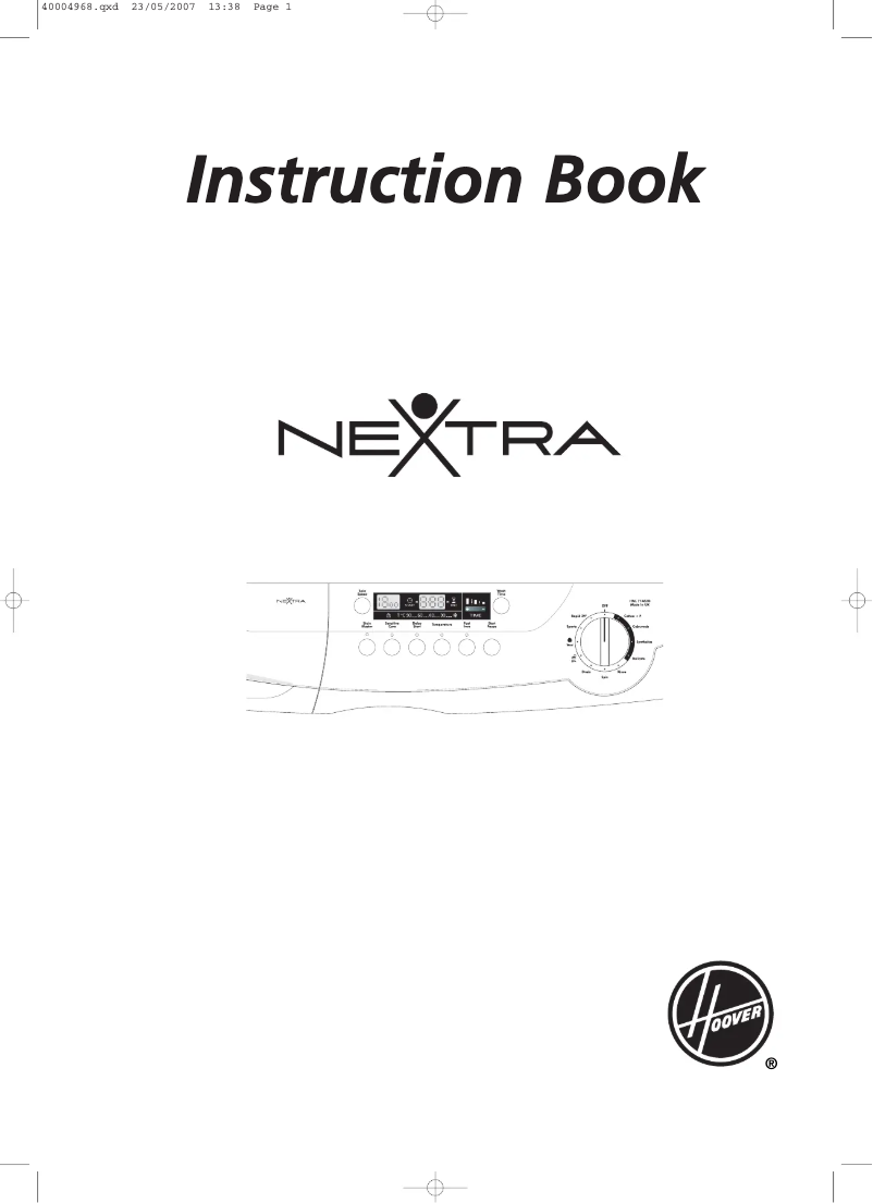 Page 1 de la notice Manuel utilisateur Hoover HNL71463D