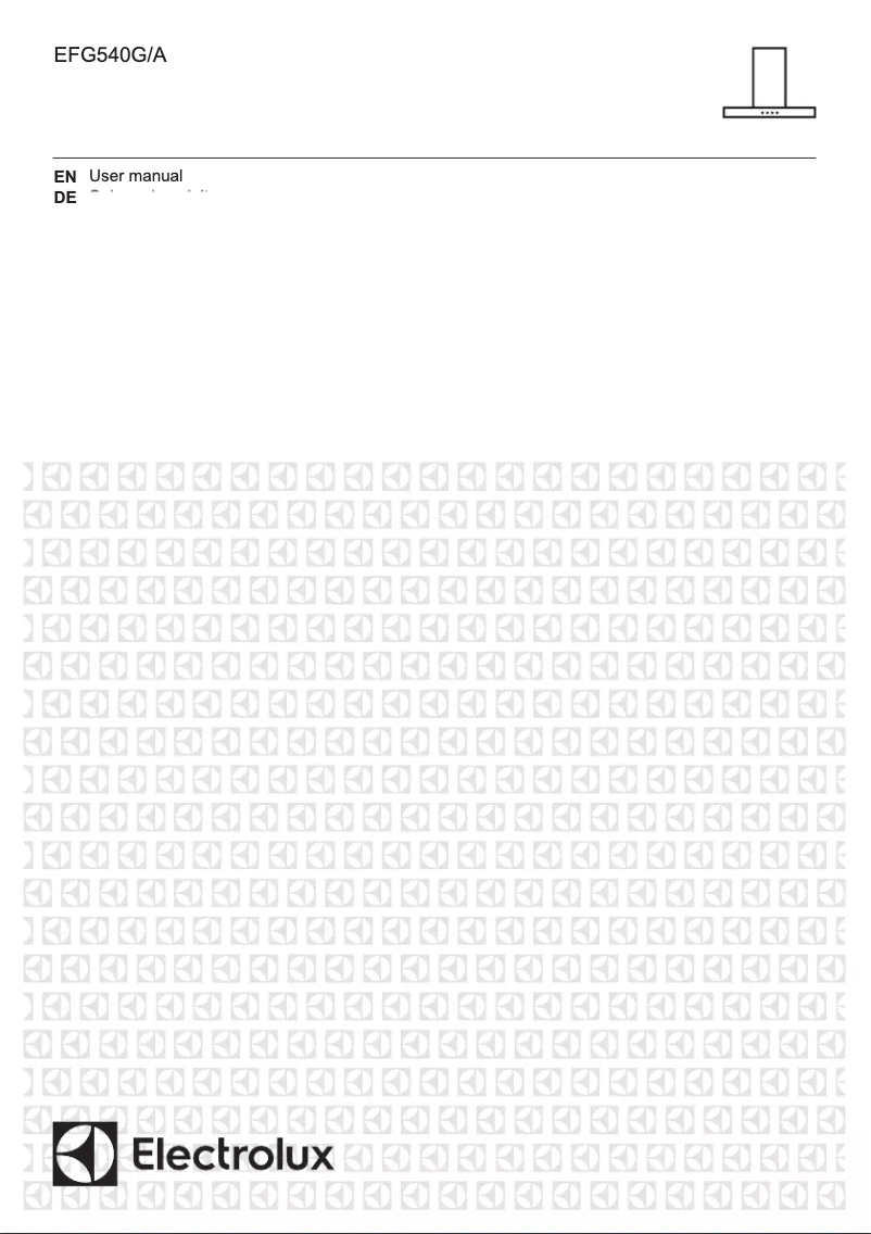 Image de la première page du manuel de l'appareil EFG540G/A