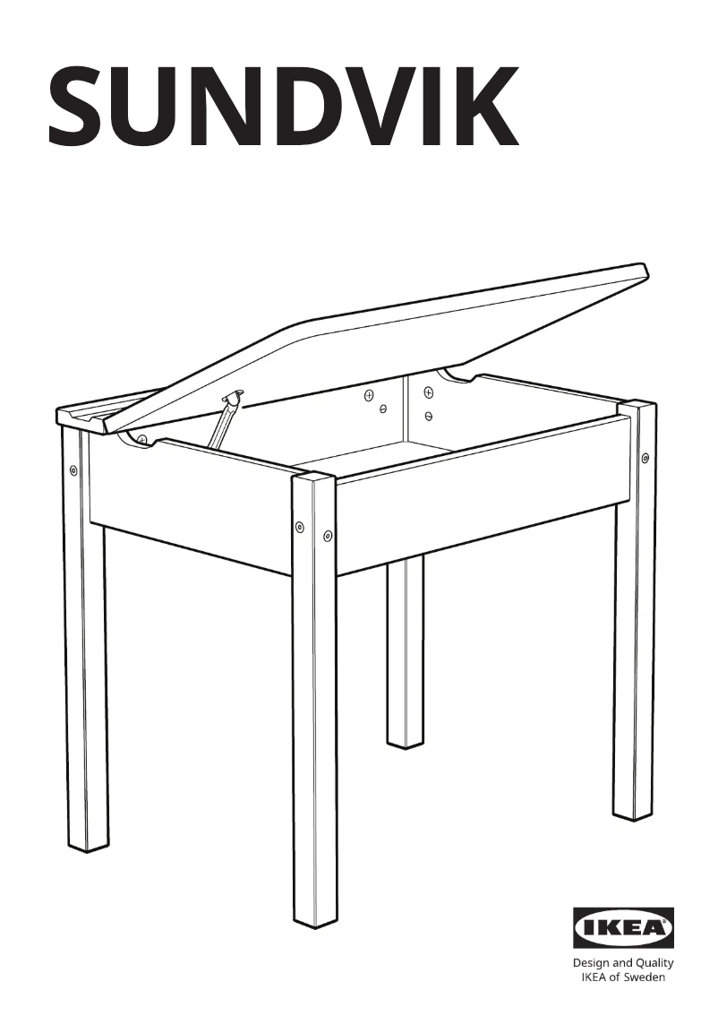 Image de la première page du manuel de l'appareil SUNDVIK 704.940.36