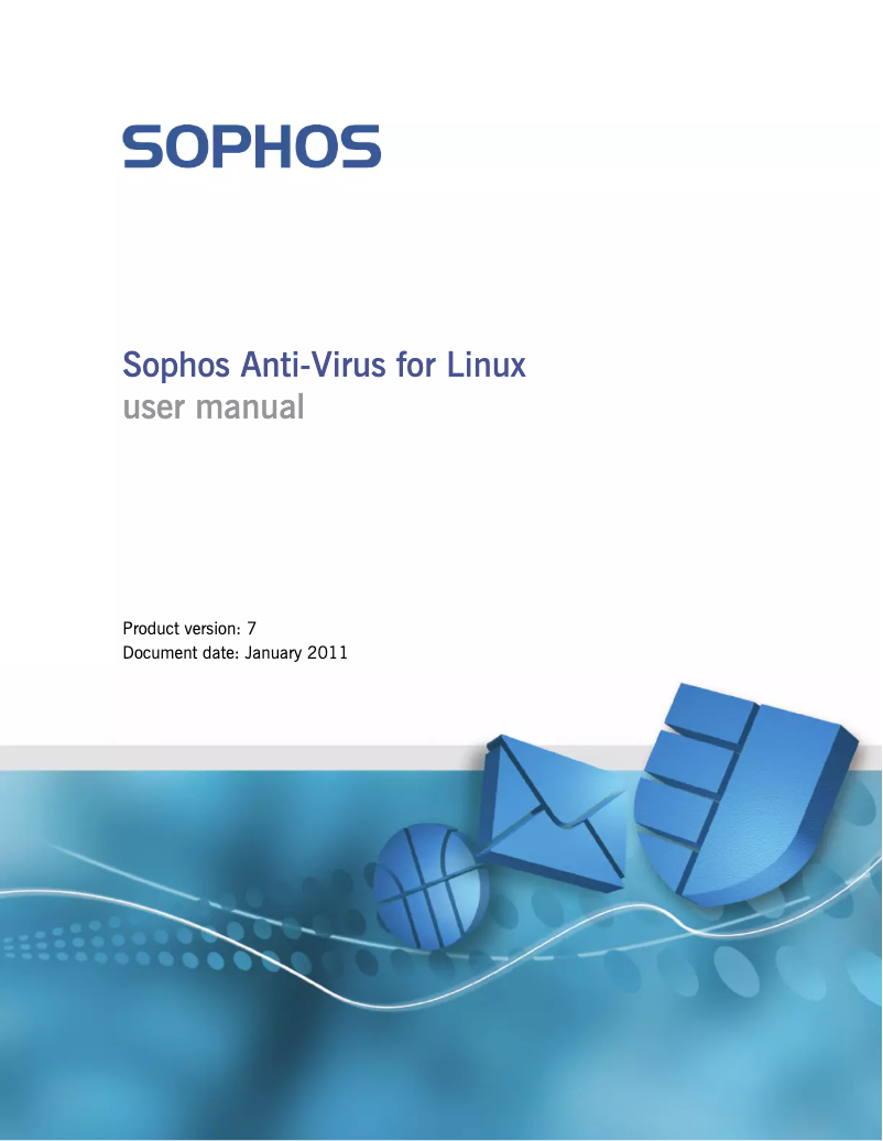 Image de la première page du manuel de l'appareil Anti-Virus for Linux v7