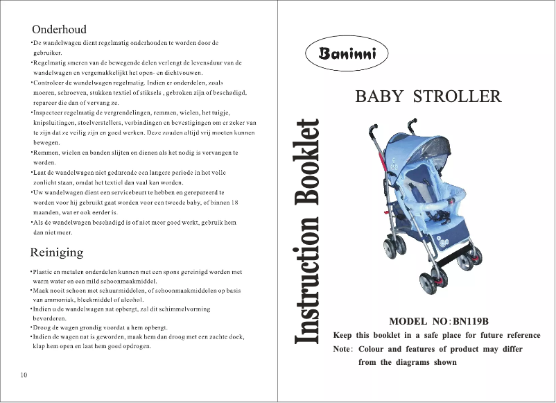 Page 1 of the manual User Manual Baninni Luca