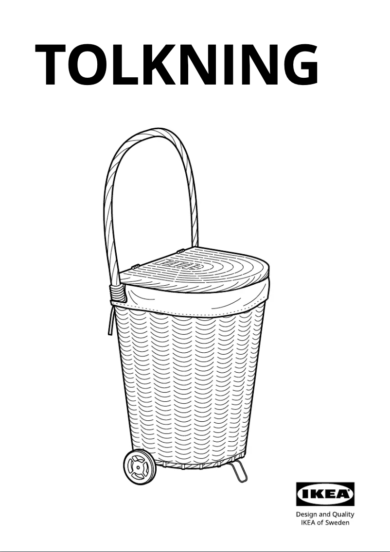 Image de la première page du manuel de l'appareil TOLKNING 505.126.25