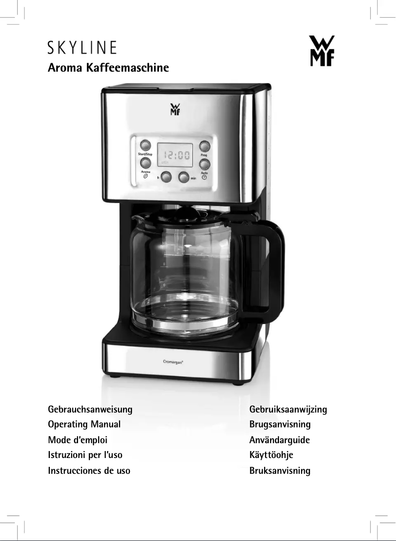Page n°1 - Manuel utilisateur WMF Skyline Aroma Glas