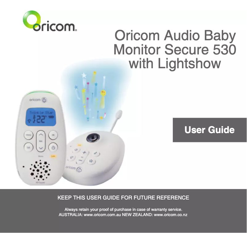 Página 1 del manual Manual de usuario Oricom Secure 530