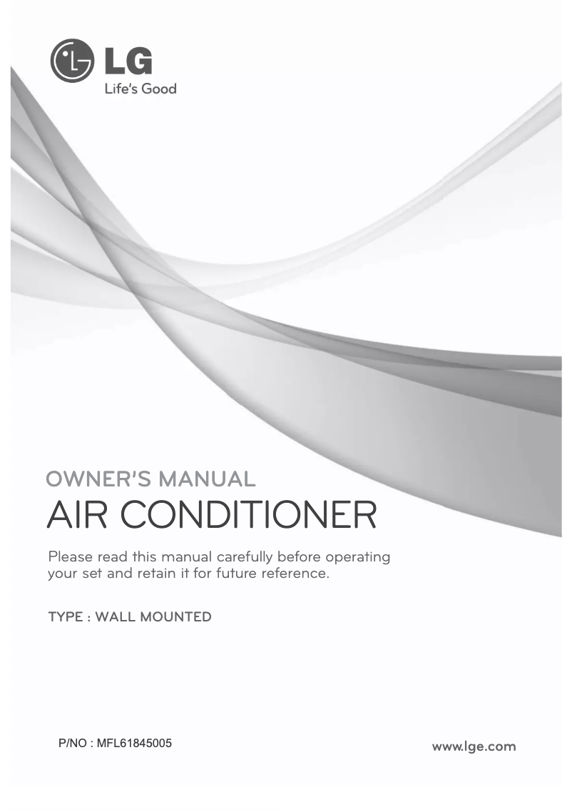 Page 1 de la notice Manuel utilisateur LG GSNC2465SU1