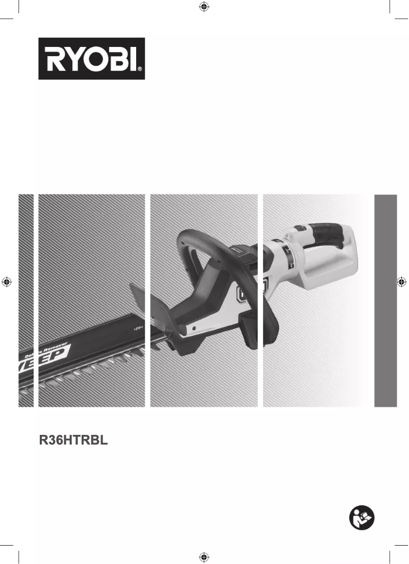 Page 1 de la notice Manuel utilisateur RYOBI R36HTRBL