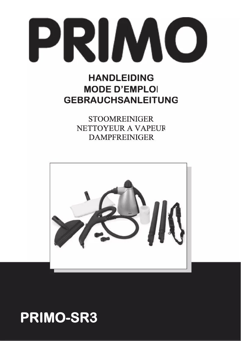 Page 1 de la notice Manuel utilisateur Primo SR3