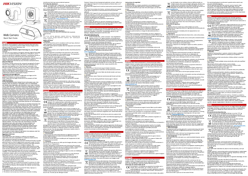 Image de la première page du manuel de l'appareil DS-U18