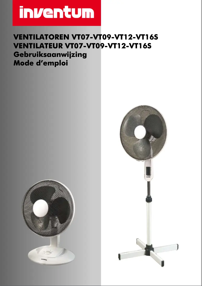 Image de la première page du manuel de l'appareil VT12