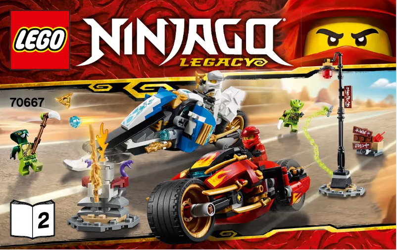 Page n°1 - Manuel utilisateur Lego Ninjago 70667