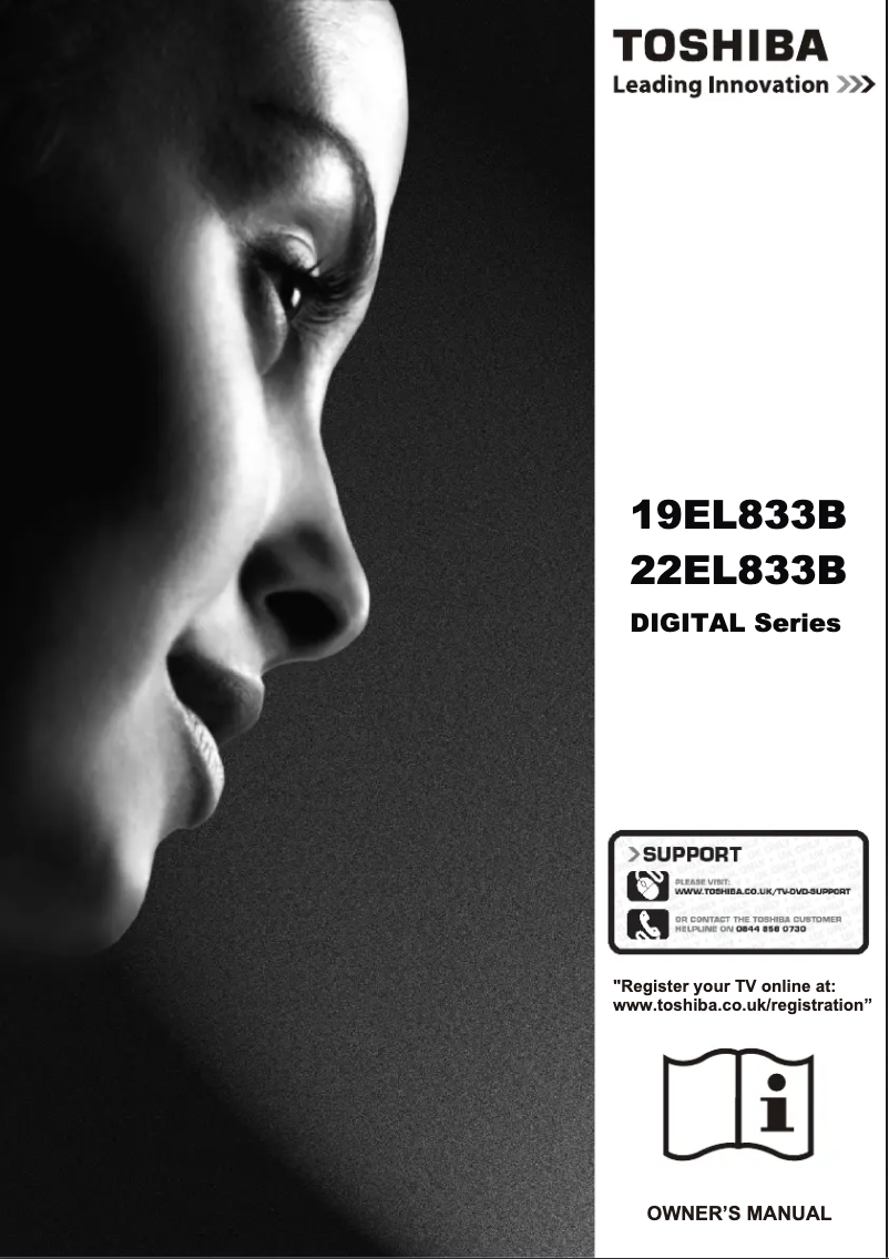 Image de la première page du manuel de l'appareil 22EL833B