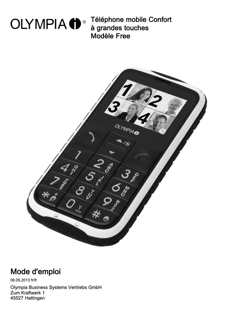 Page 1 de la notice Manuel utilisateur Klippo Free