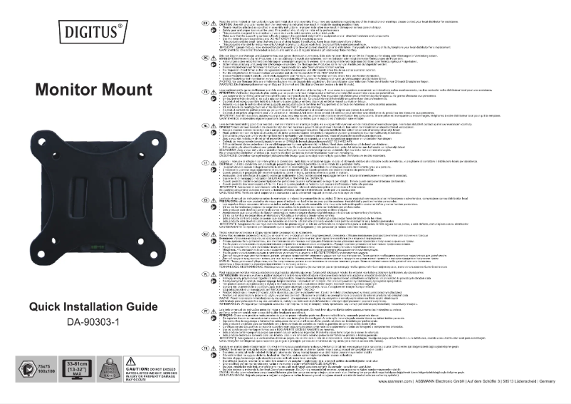 Page n°1 - Manuel utilisateur Digitus DA-90303-1