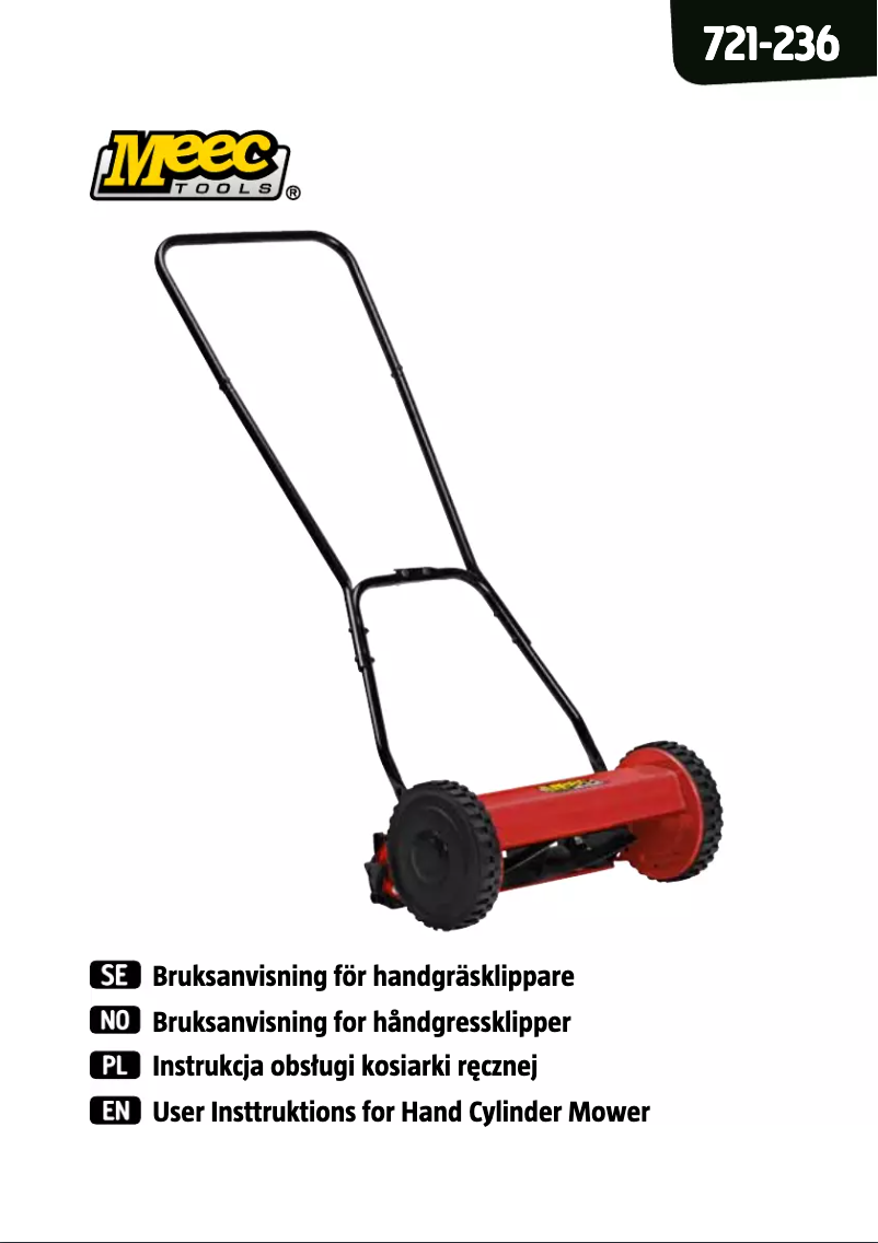 Page n°1 - Manuel utilisateur Meec Tools 721-236