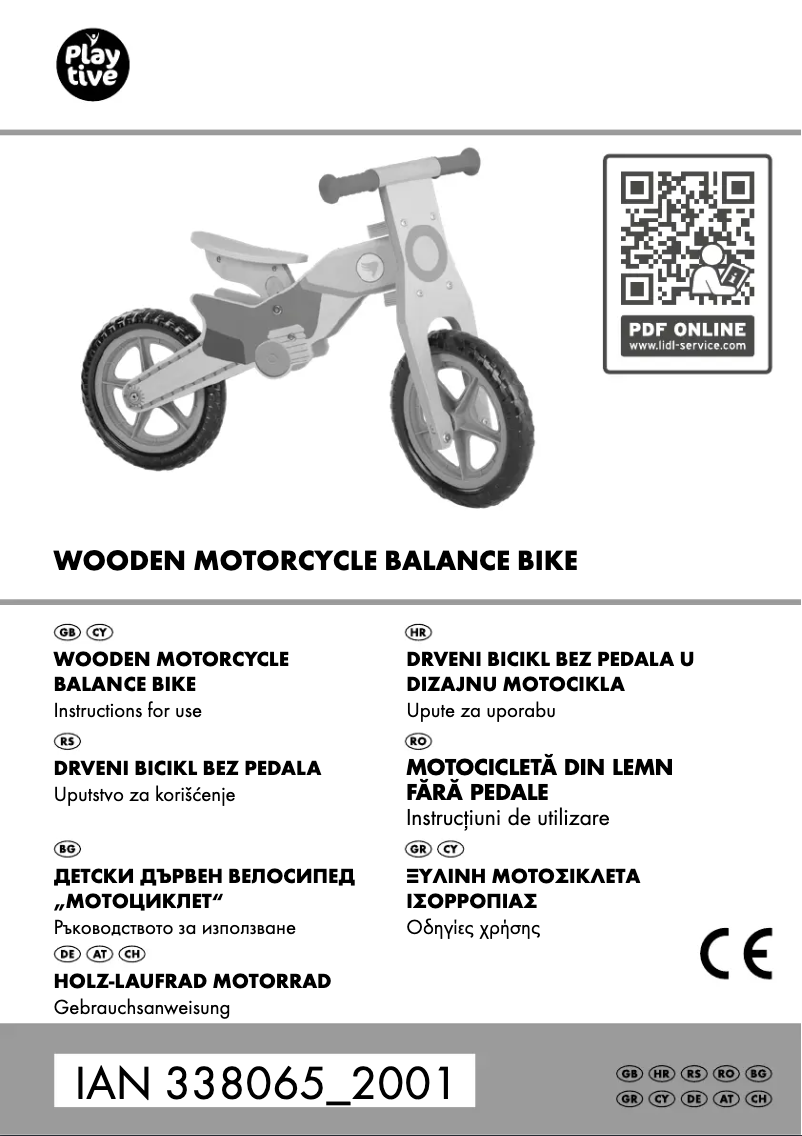 Imagen de la primera página del manual del dispositivo IAN 338065