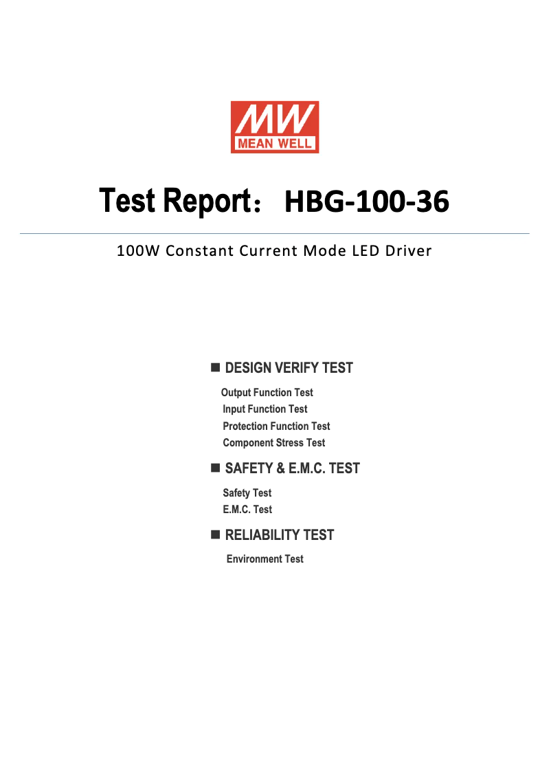 Image de la première page du manuel de l'appareil HBG-100-36