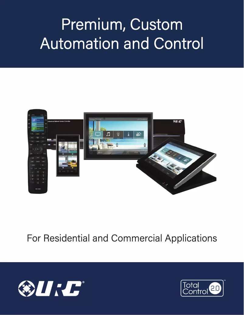 Page n°1 - Brochure Universal Remote Control TKP-9600