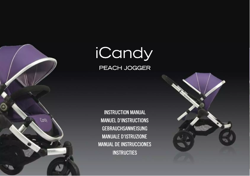 Page n°1 - Manuel utilisateur iCandy Peach Jogger