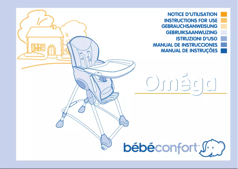 Page 1 de la notice Manuel utilisateur Bebe Confort Omega