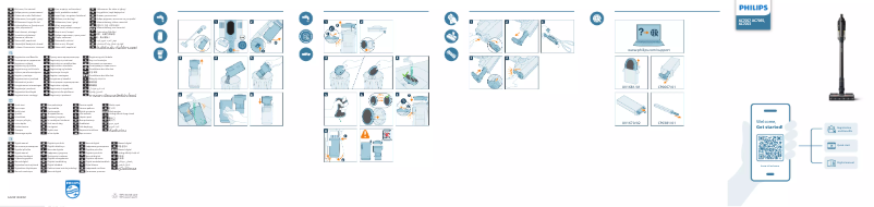 Page 1 de la notice Guide de démarrage rapide Philips 7000 Series XC7057