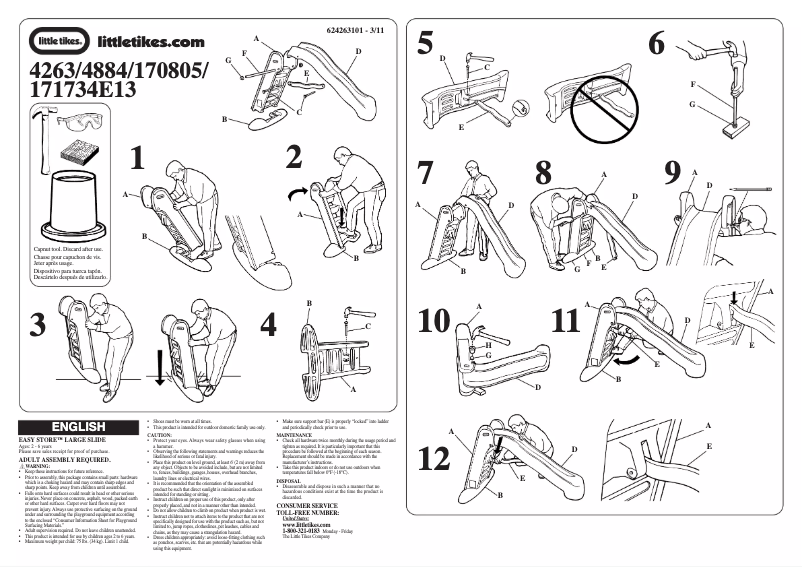 Página 1 del manual Manual de usuario Little Tikes 426310060