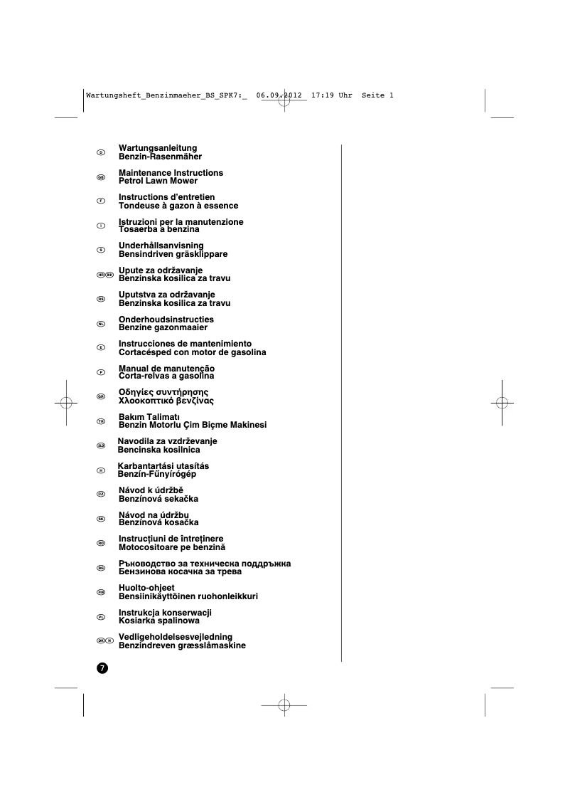 Image de la première page du manuel de l'appareil GE-PM 51 VS B&S
