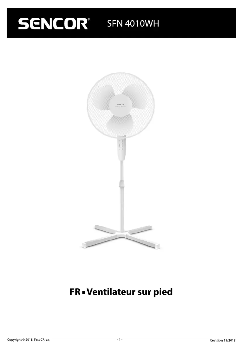 Página 1 del manual Manual de usuario Bestron SFN 4010WH