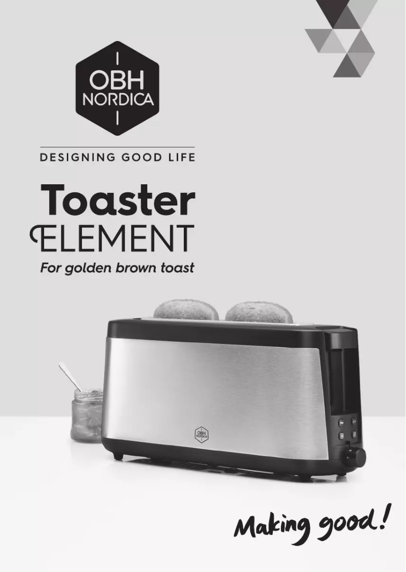 Página 1 del manual Manual de usuario OBH Nordica Element JK4308S0