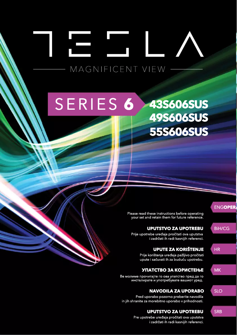 Image de la première page du manuel de l'appareil 55S606SUS