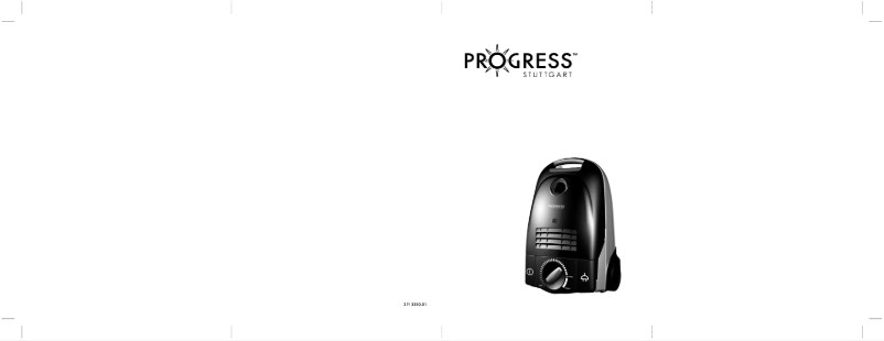 Page 1 de la notice Manuel utilisateur Progress PC6020