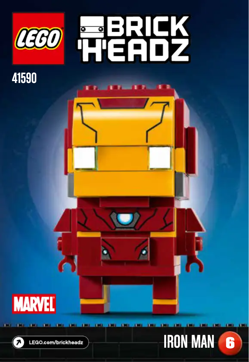 Image de la première page du manuel de l'appareil Iron Man 41590