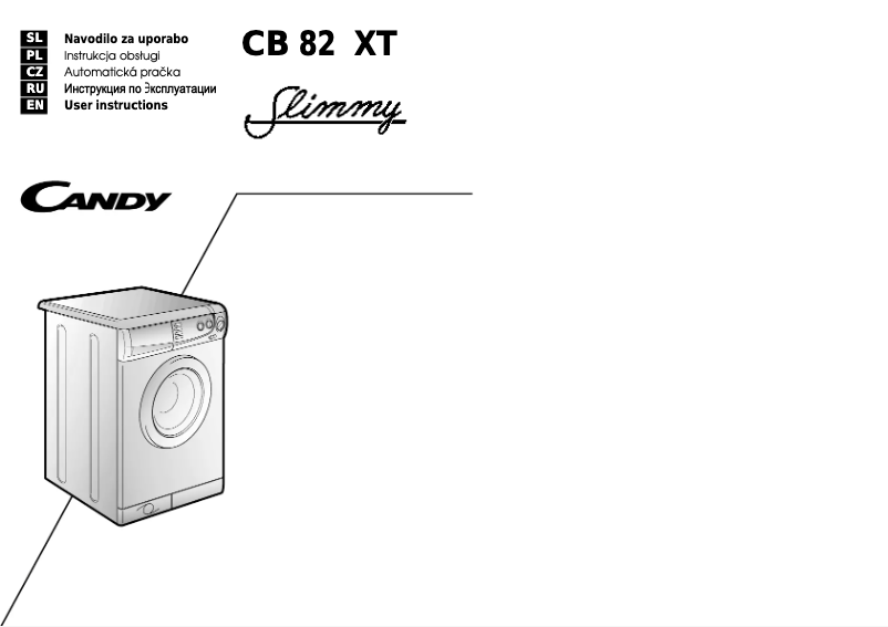 Image de la première page du manuel de l'appareil LB SLCB82 XT