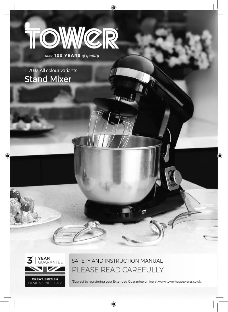 Page n°1 - Manuel utilisateur Tower T12066RG