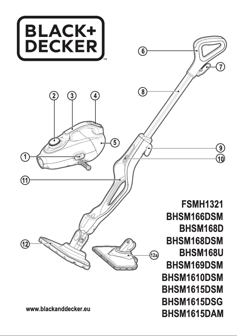 Página 1 del manual Manual de usuario Black & Decker FSMH1321JSM