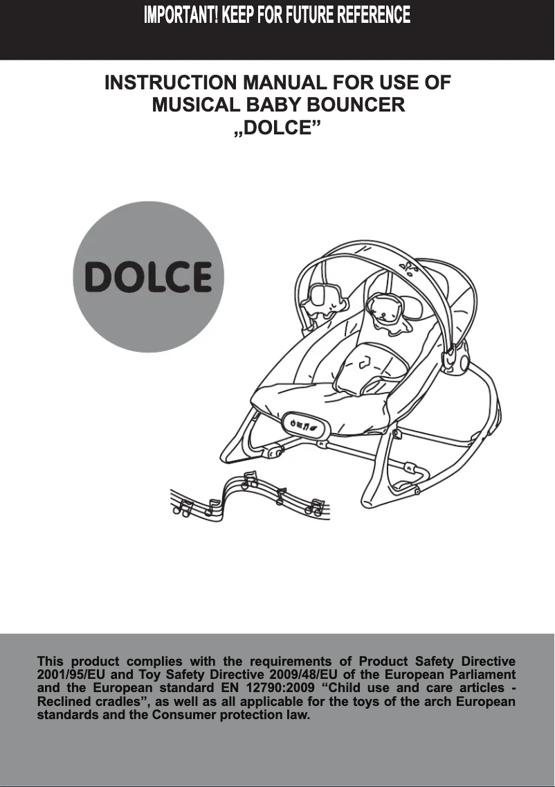 Page 1 de la notice Manuel utilisateur Chipolino Dolce